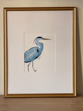 Print Blue Heron #1