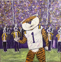 Print Mascot Mike inside Tiger Stadium