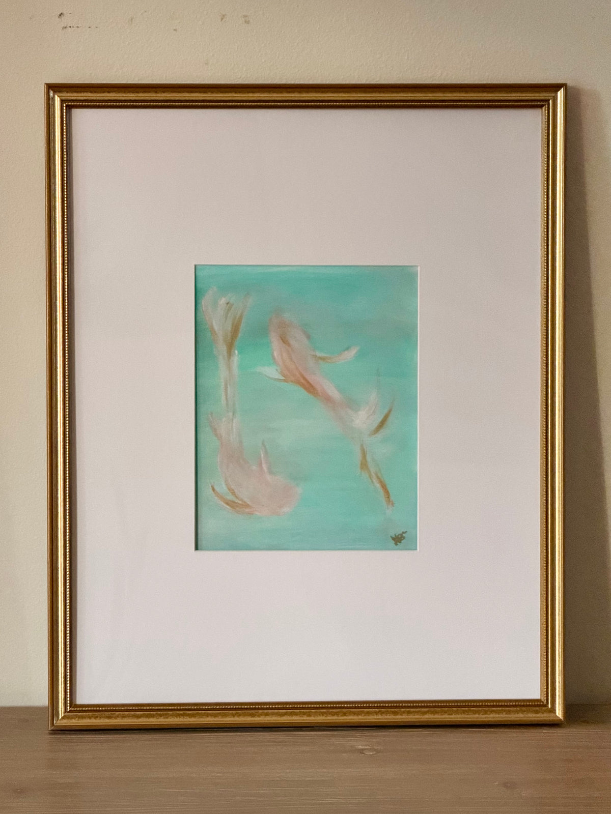 Framed Koi