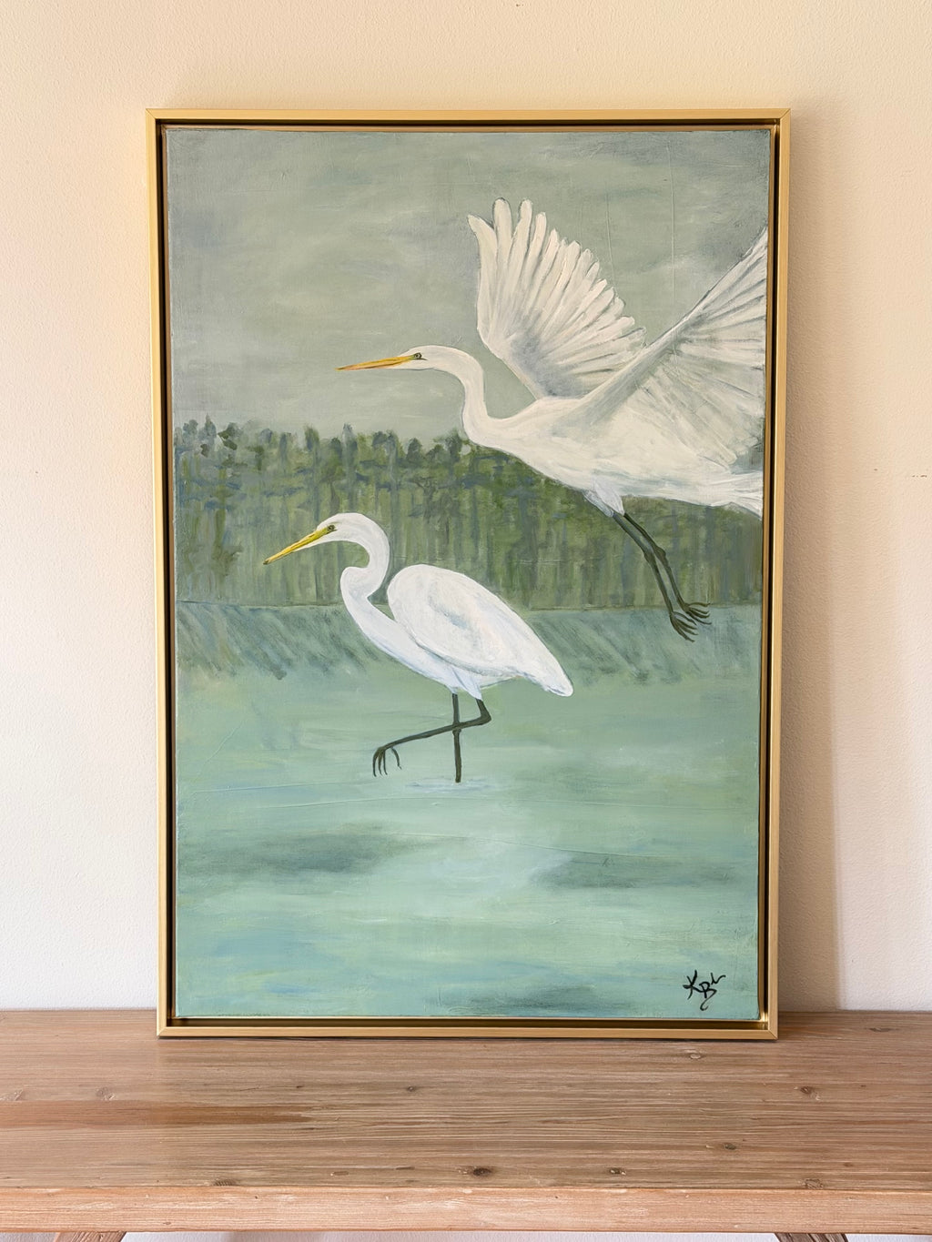 Egrets in the Bayou I