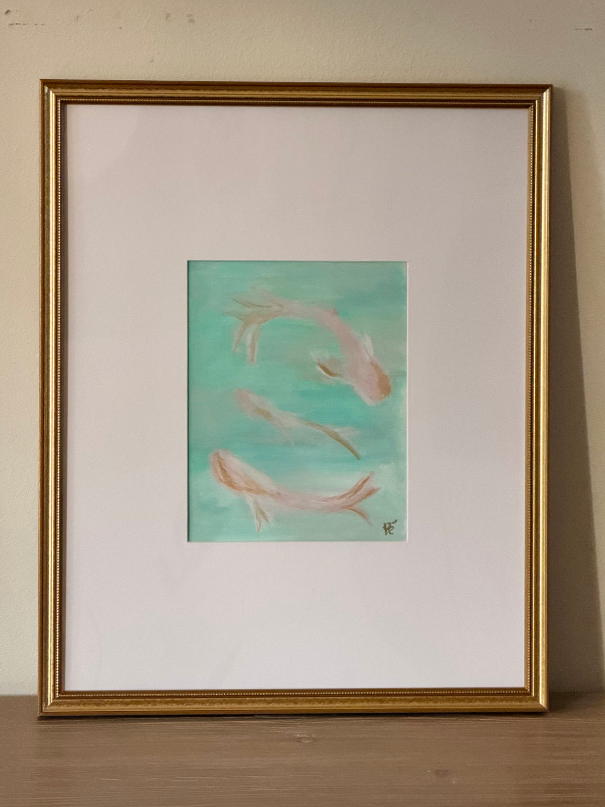 Framed Koi