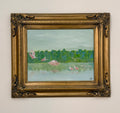 Spoonbills in the Bayou I