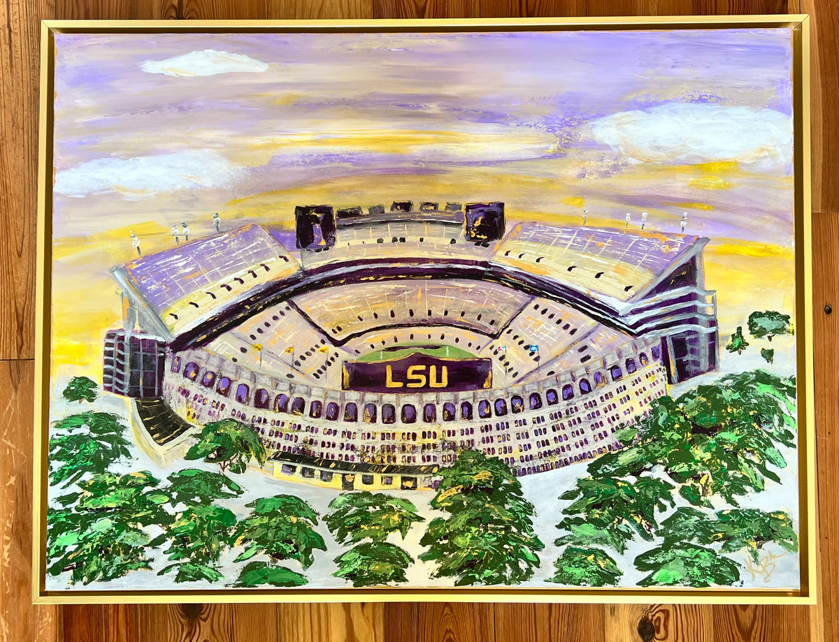 Tiger Stadium Bird's Eye View