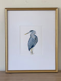 Print Blue Heron #4