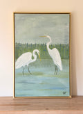 Egrets on the Bayou II